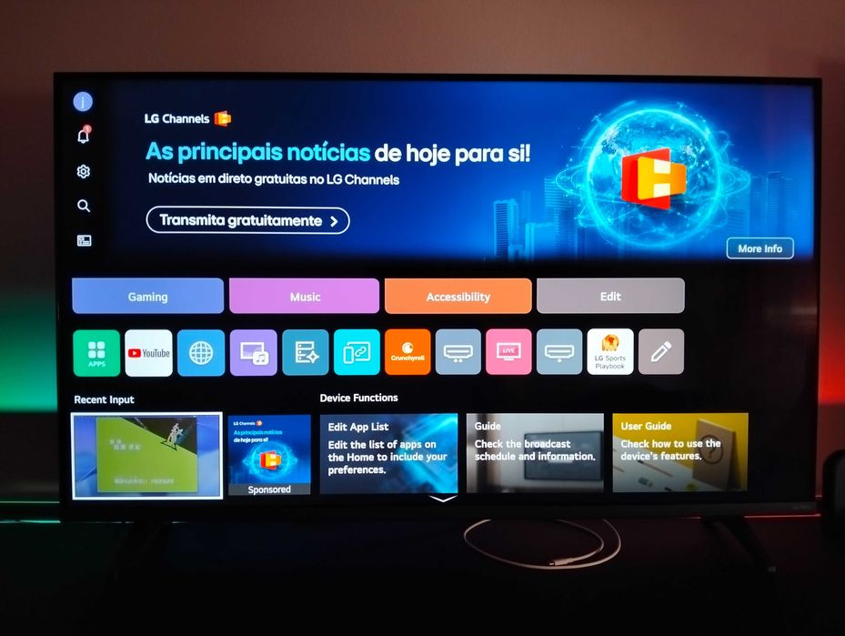 TV lg qned aí "43