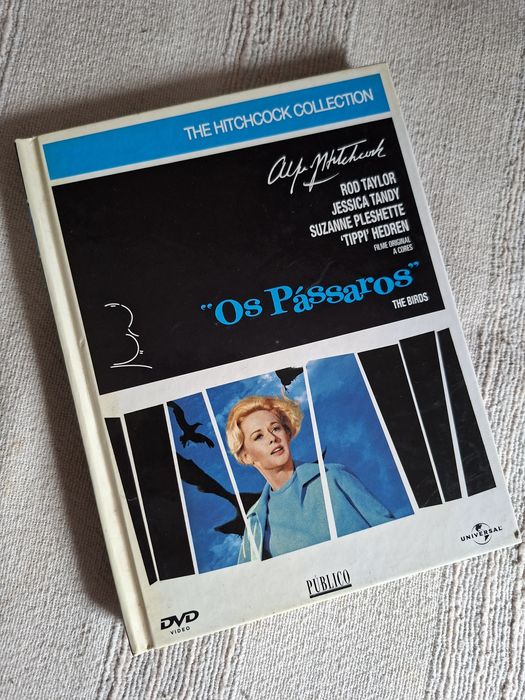 Dvd Os Pássaros de Alfred Hitchcock
