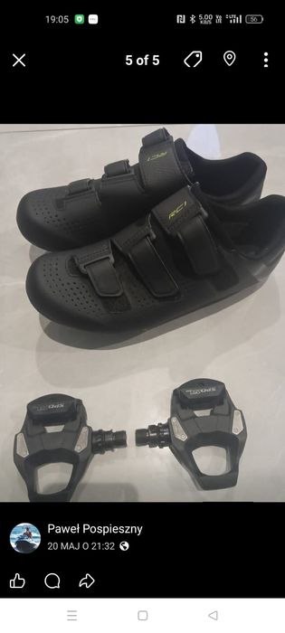 Buty i padały Shimano- tylko w komplecie