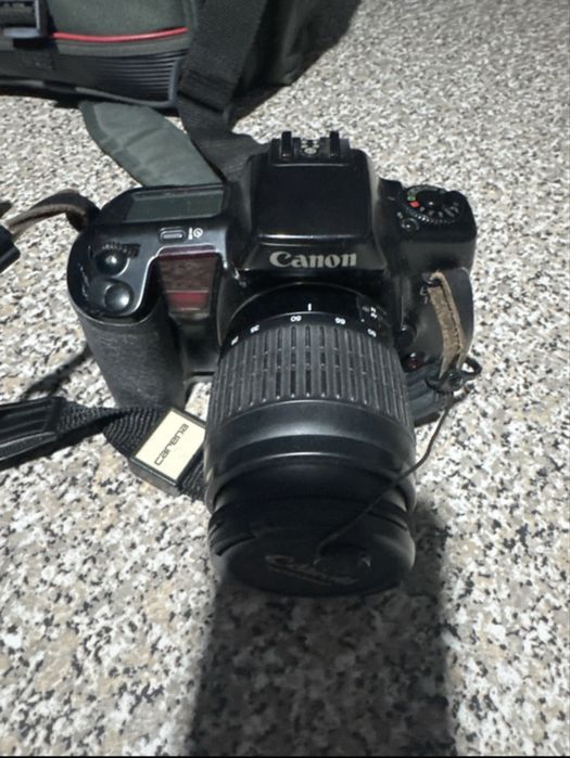 Kit Fotografia Canon EOS Analógica + 2 Lentes + Flash 420EZ