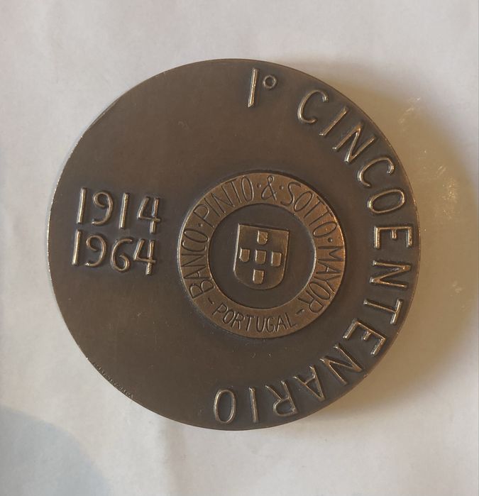 Medalha de bronze do Banco Pinto & Sotto Mayor (1964)