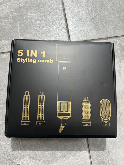 5w1 Stylizator do włosów – suszarko-lokówka z wymiennymi końcówkami