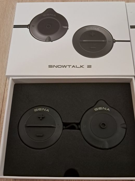 Interkom Sena Snowtalk 2 do kasku narciarskiego 2 zestawy