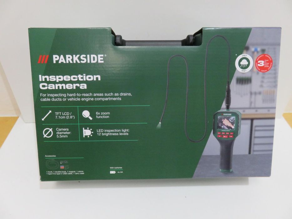 Câmera de Inspeção Parkside