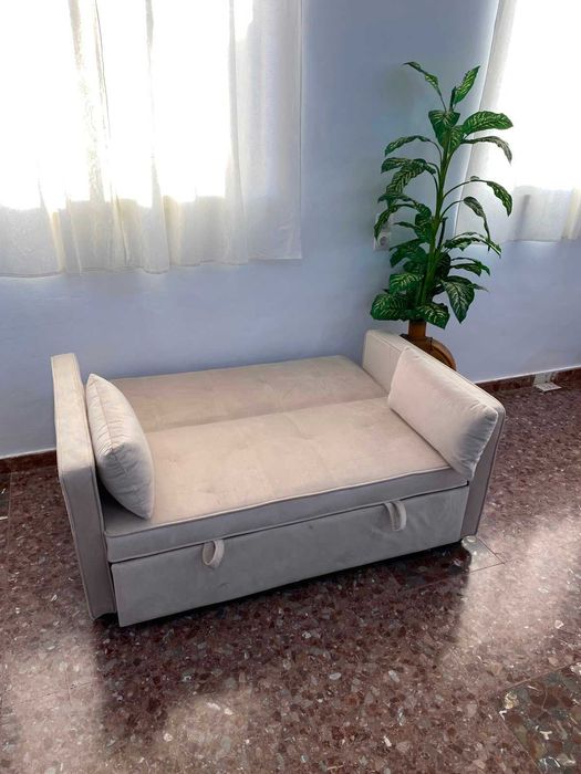 Sofá novo bege - envio grátis