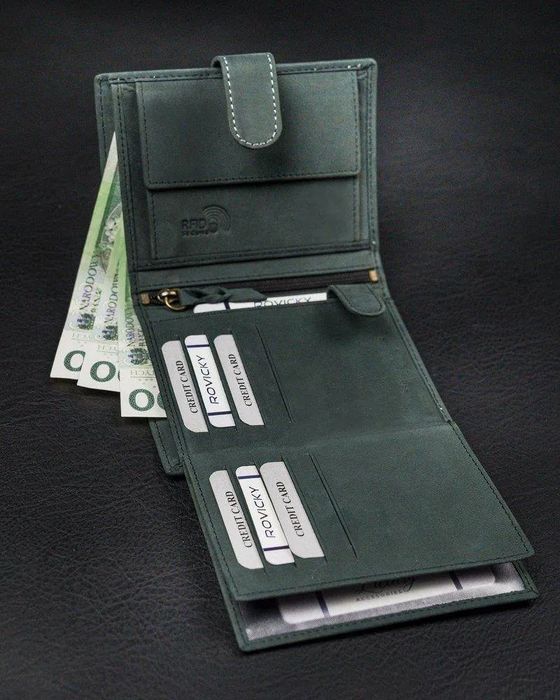 portfel skórzany rfid loren