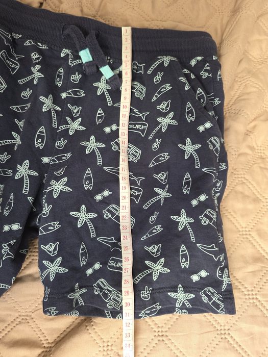 Zestaw 2 par spodenek chłopięcych na lato: ZARA (140) & Fox&Bunny (134)