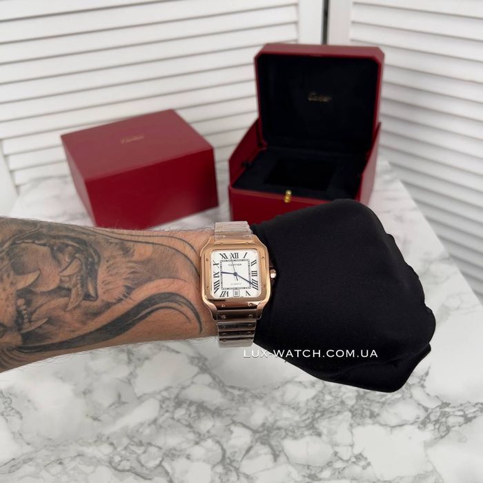 Часы мужские Cartier Santos Картье