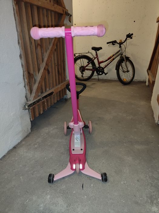 Hulajnoga dla dzieci 4w1 różowa