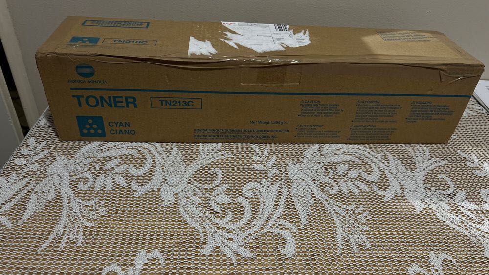 Toner Konica Minolta TN213 Cyana oryginał c203/c253