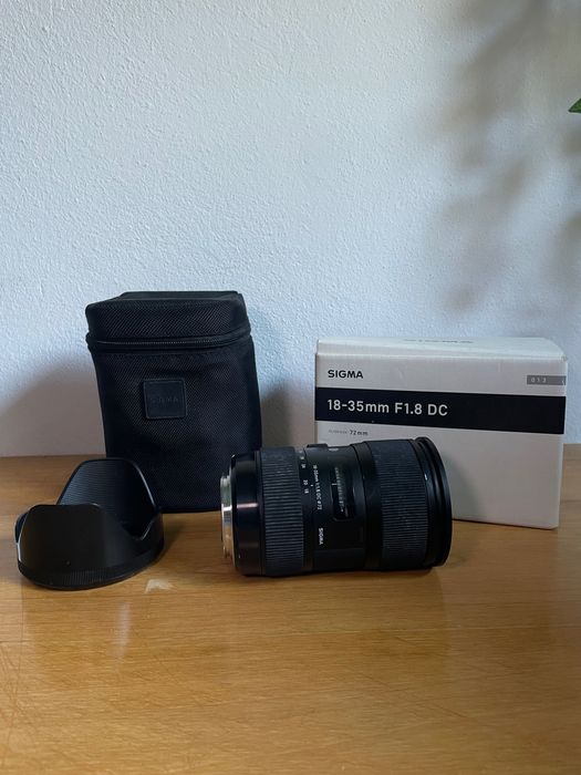 Lente Sigma 18-35mm f/1.8 Art (Canon)