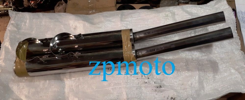 Глушители трубы выхлопные JAWA 634 638 2 шт. Нержавейка 81 см, Ø - 41