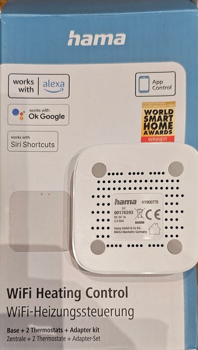 Hama wifi termostat centralka główna Alexa