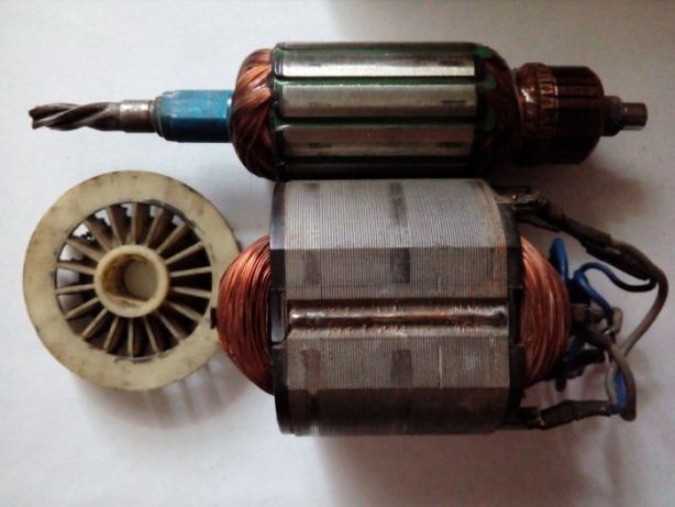 Перемотка якоря, статора, асинхронных двигателей