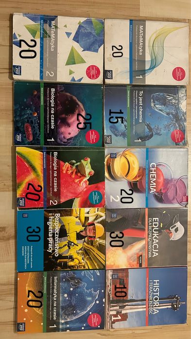 Zestaw książek kl. 1-2