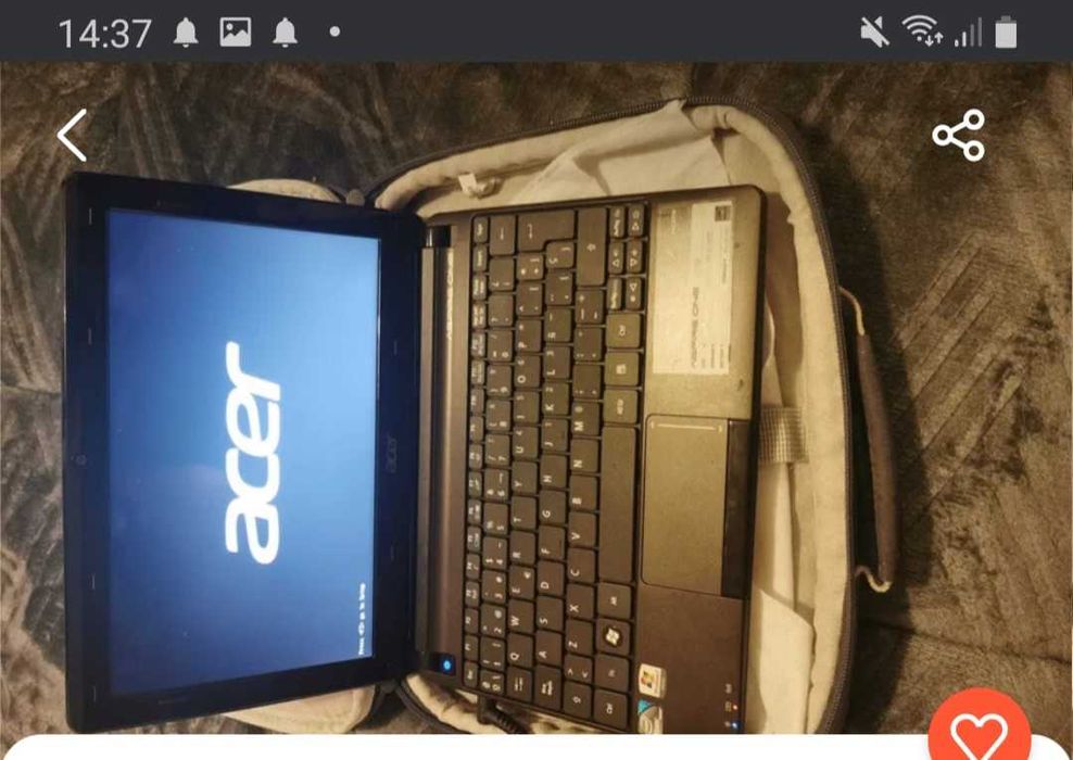 Pc acer aspire on