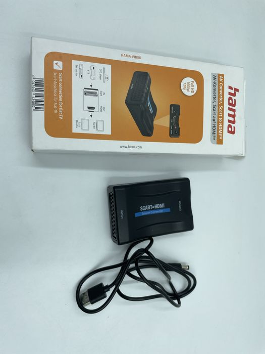 Konwerter Hama Scart na HDMI (model 121775)