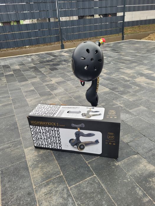 Sprzedam hulajnoge Scoot & Ride z kaskiem