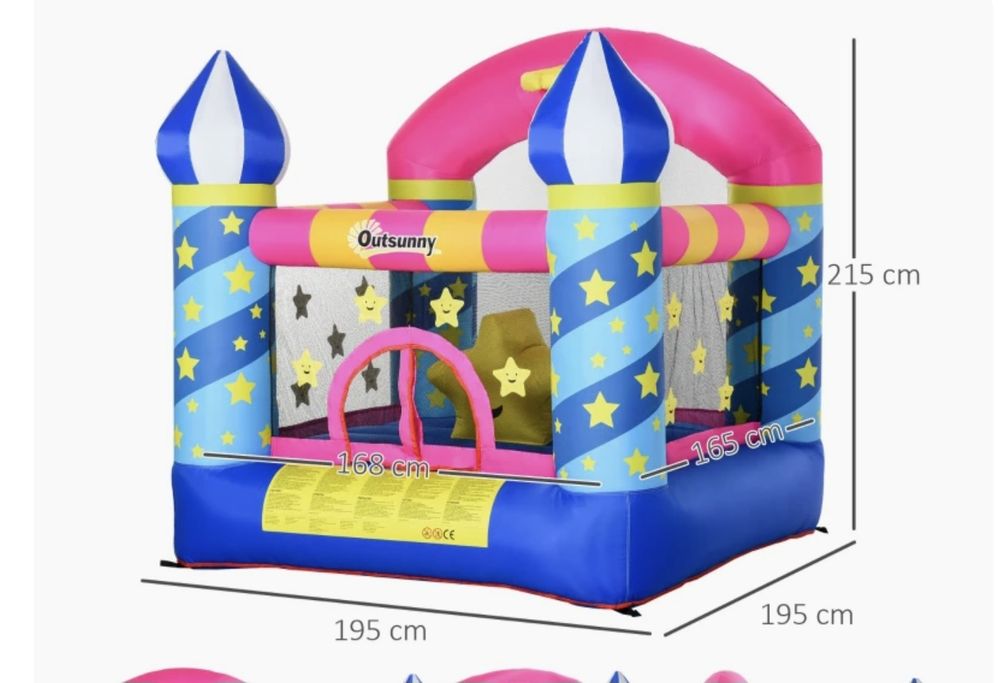 Insuflável para festas