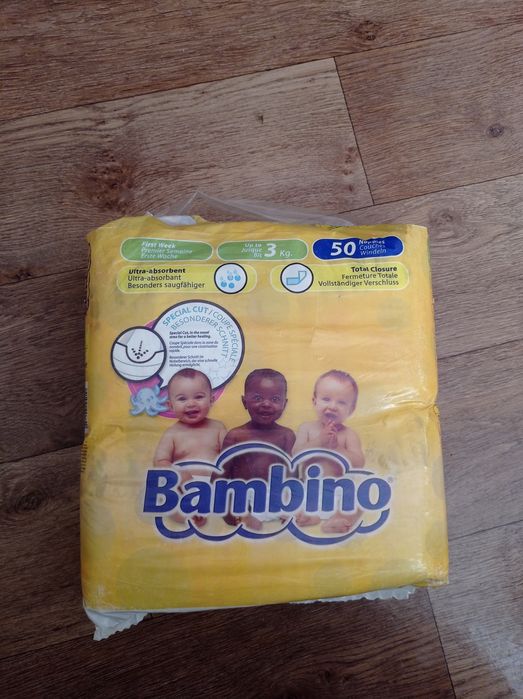 Подгузники bambino 50 шт.