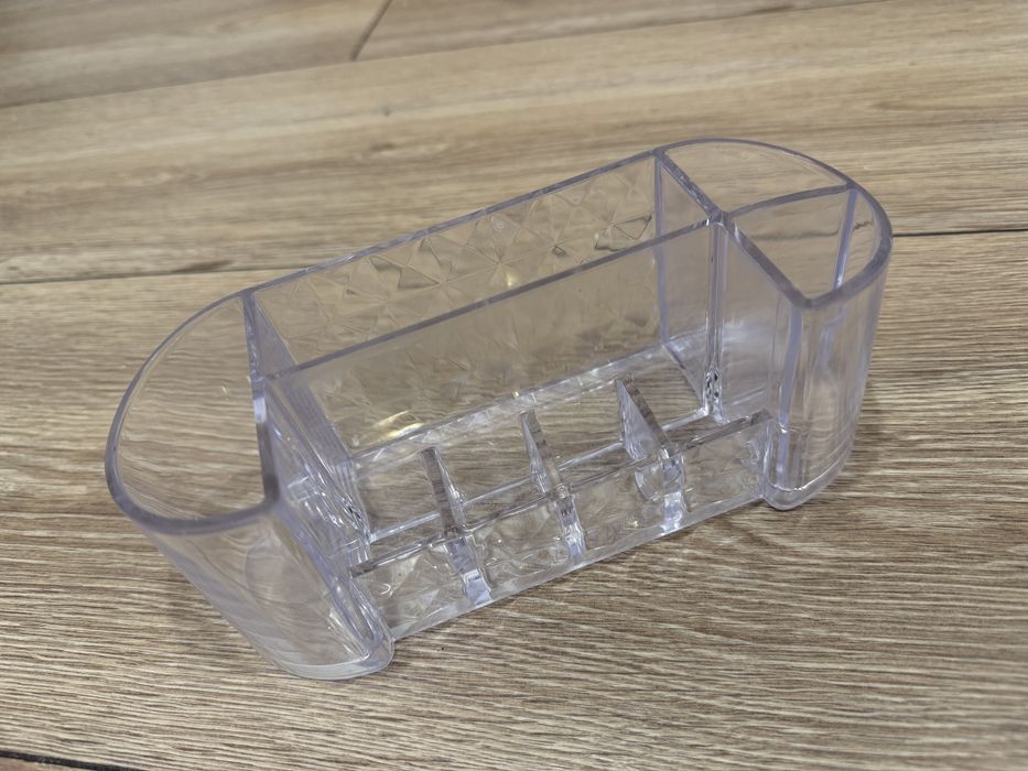 Прозорий органайзер для зберігання косметики