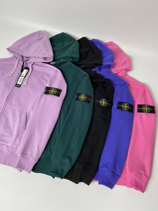 ГУРТ Stone Island / Опт Стон Айленд / Зіп худі Стонік / Зипка