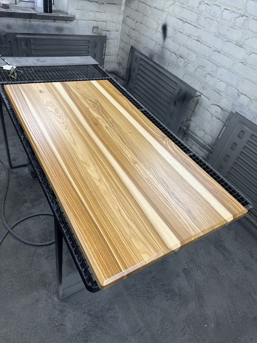 В НАЯВНОСТІ стільниця з вʼязу  1300*700*40 столешница из дерева лофт