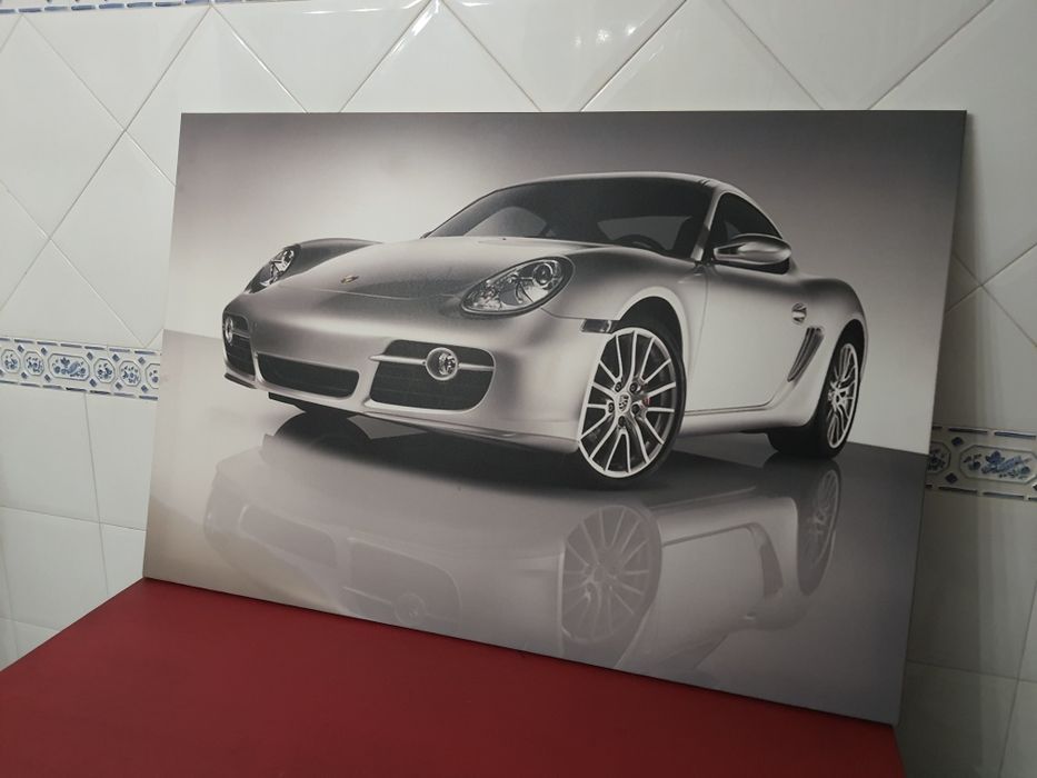Porsche - tela em quadro