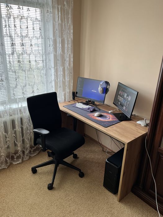 Mocny PC Gaming + Monitor MSI + Akcesoria Logitech / RTX 3060 / i5 / 32GB RAM