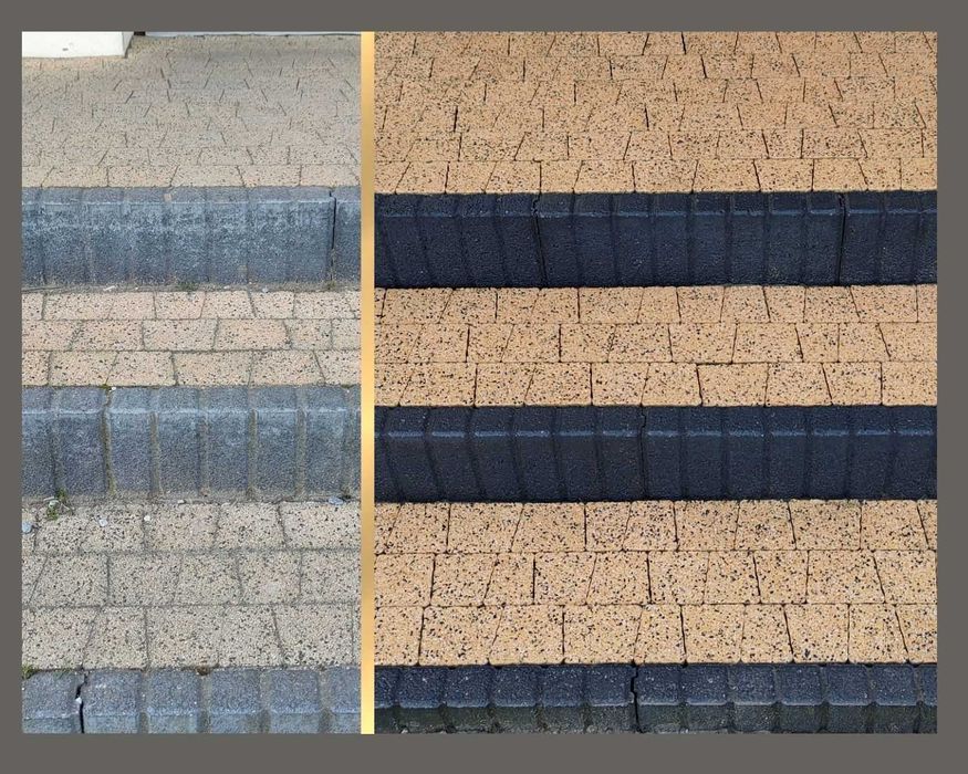 Czyszczenie Kostki, mycie tarasów, elewacji, dachów + impregnacja