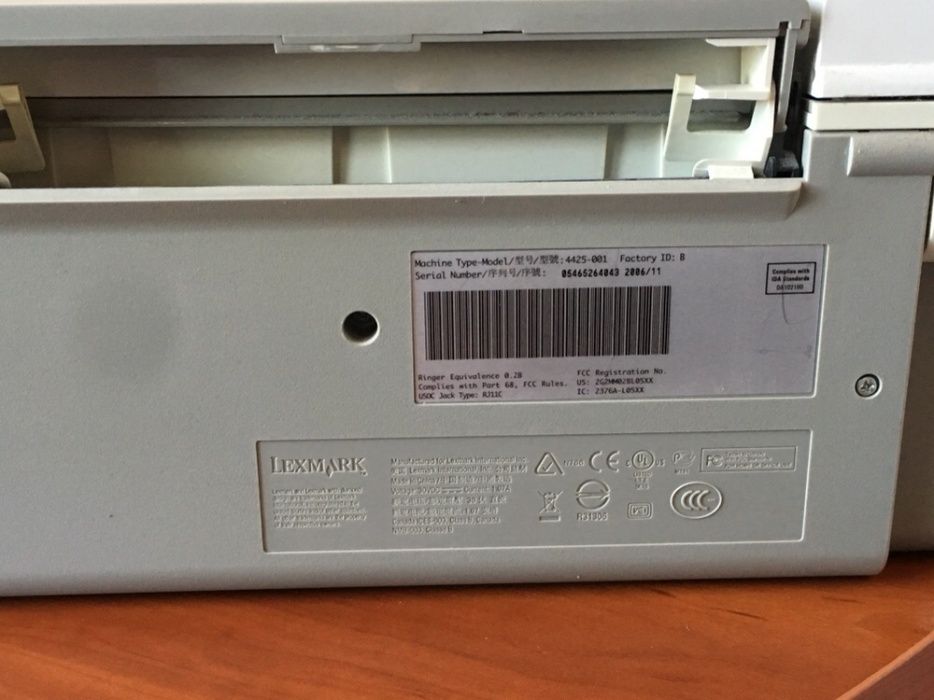Lexmark X5470 в рабочем состоянии