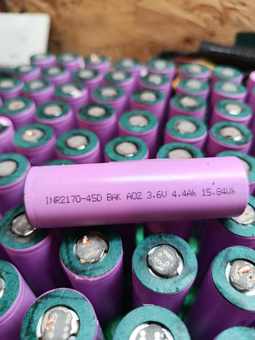 BAK-45D 2170 21700 3мОмвисокотокові   Samsung 50s  MOLICEL 50B  EVE 50PL EVE 50E QUANTUM