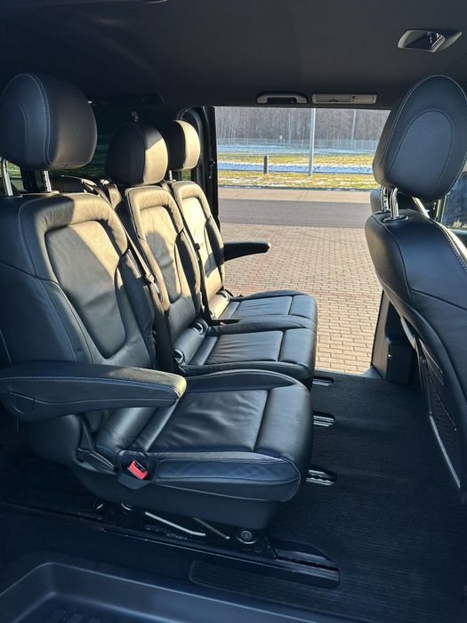 Wynajem busa 8 osobowy Mercedes-Benz V klasa AMG VIP BUS LONG