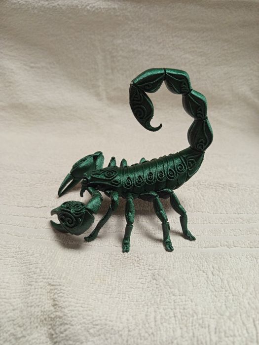 Скорпіон 3д друк