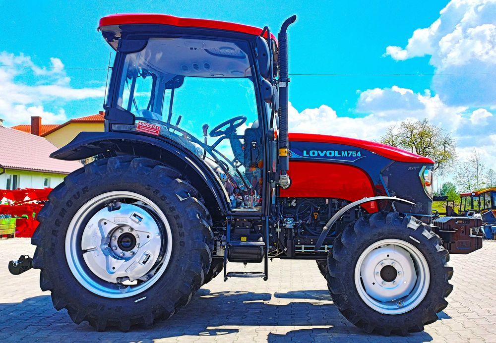 ciągnik LOVOL M754 MOC 75 KM-85 Km 4x4 AC KREDYT 0%  M245 , M404 ,M504