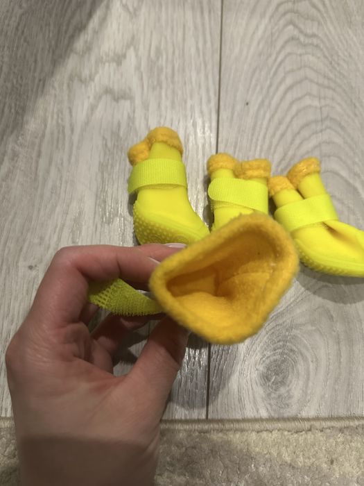 Резиновые сапожки для собаки 2-3 кг