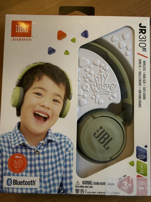 Дитячі навушники JBL JR 310 BT