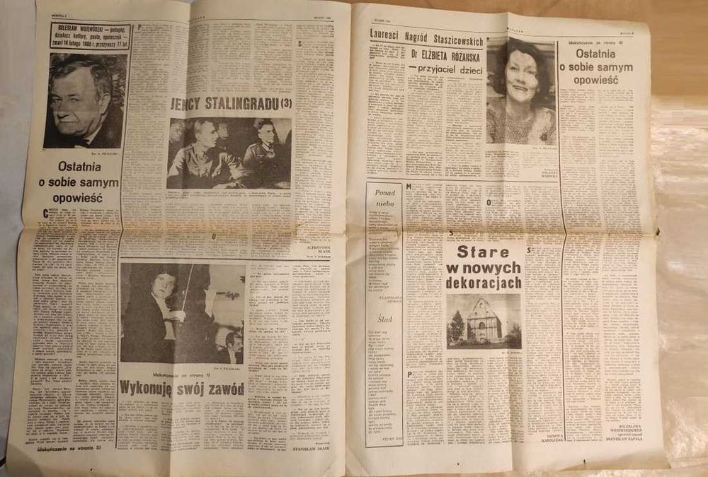 Magazyn 1986 rok numer 1383 gazeta czasopismo retro prl vintage