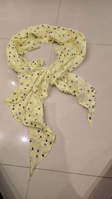 Nowy cienki szalik z bawełny