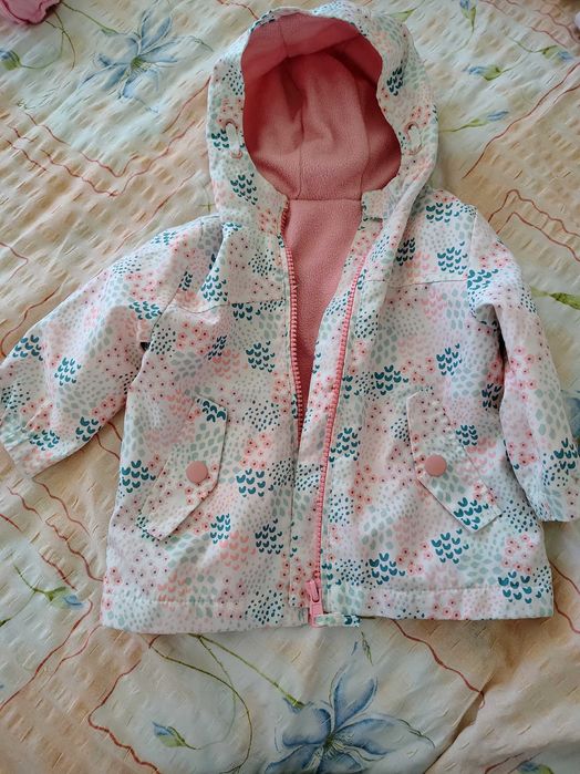 Вітровку для дівчинки на флісі