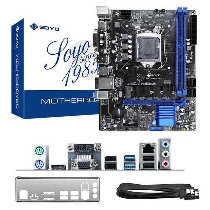 Плата Intel ZX-B85 Підтримка SSD M.2 NVMe socket 1150
