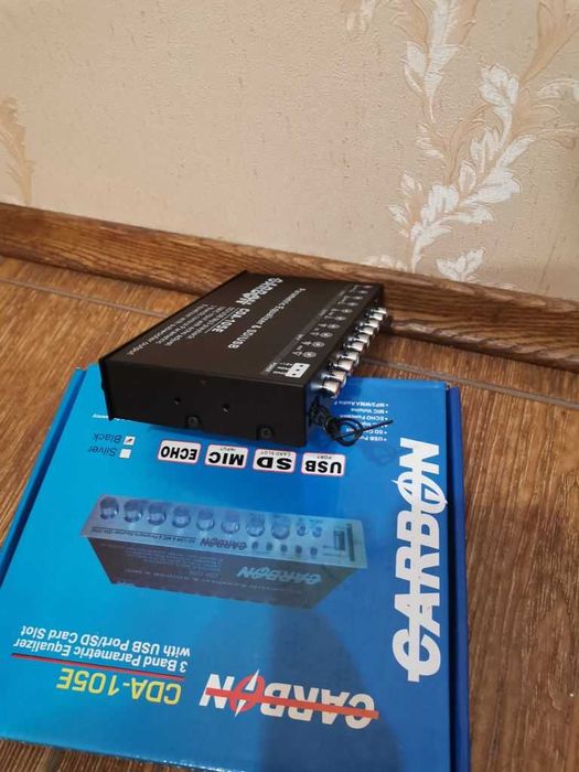 Эквалайзер усилитель предварительный Carbon SDA-105E