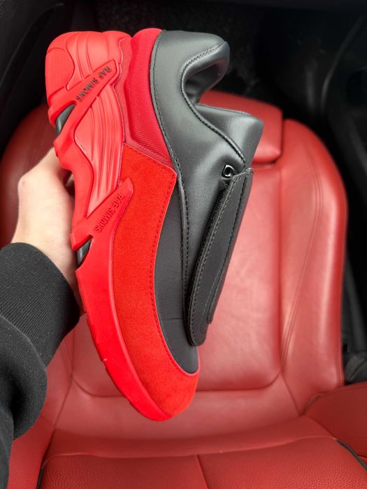 (ОПЛАТА ПІСЛЯ ОГЛЯДУ)Raf Simons Antei Total Red Black Раф Сімонс Антеї