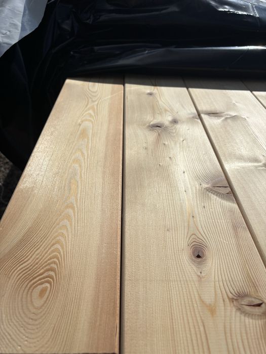 Deska Tarasowa Modrzew Syberyjski Gładka 27x140x4000