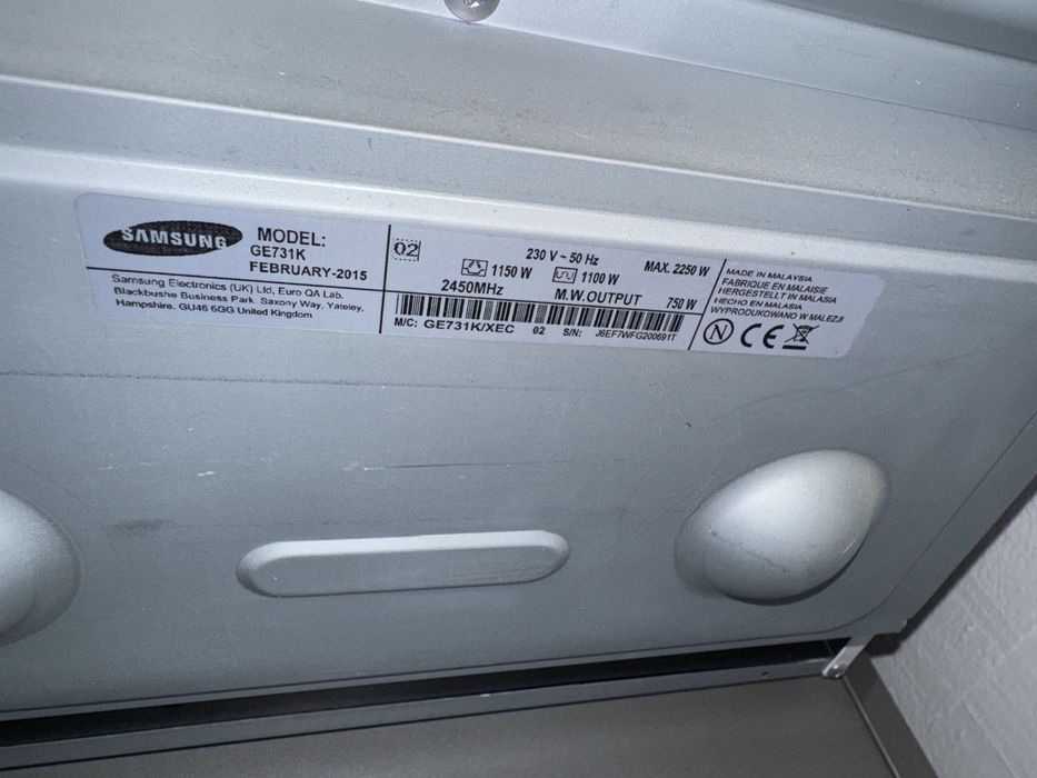 Microondas Samsung com grill