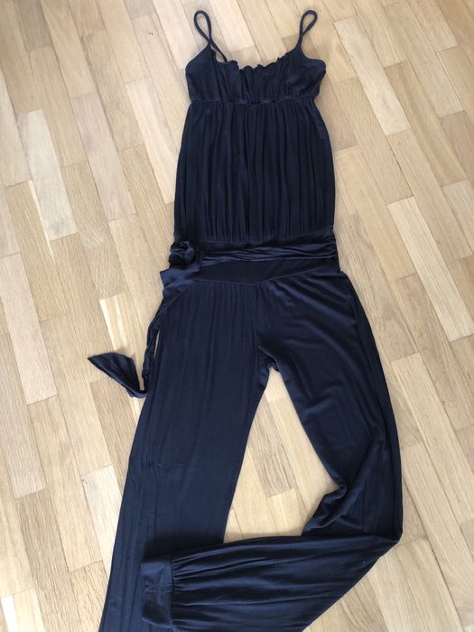 Jumpsuit macacão preto,Tezenis,Zara