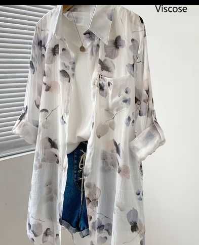 Koszula tunika damska r. XL oversize