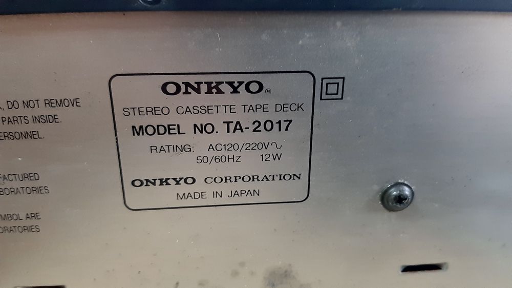 Gravador, leitor de cassetes