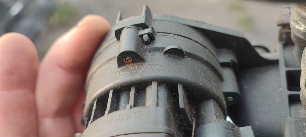 Клапан пічки Ауді А6 С6 клапан отопителя печки Audi A6 C6 електроклапа