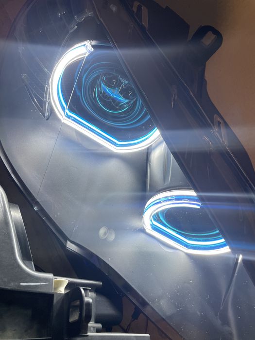 Реставрация фар bmw Х5 е70 адаптивные